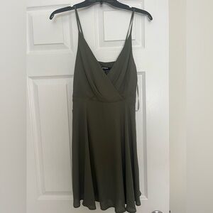 Express Olive Dress